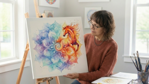 February. Listening Before Knowing. Mandalas, the Body, and Early Awareness